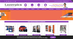 Desktop Screenshot of lazerpics.com